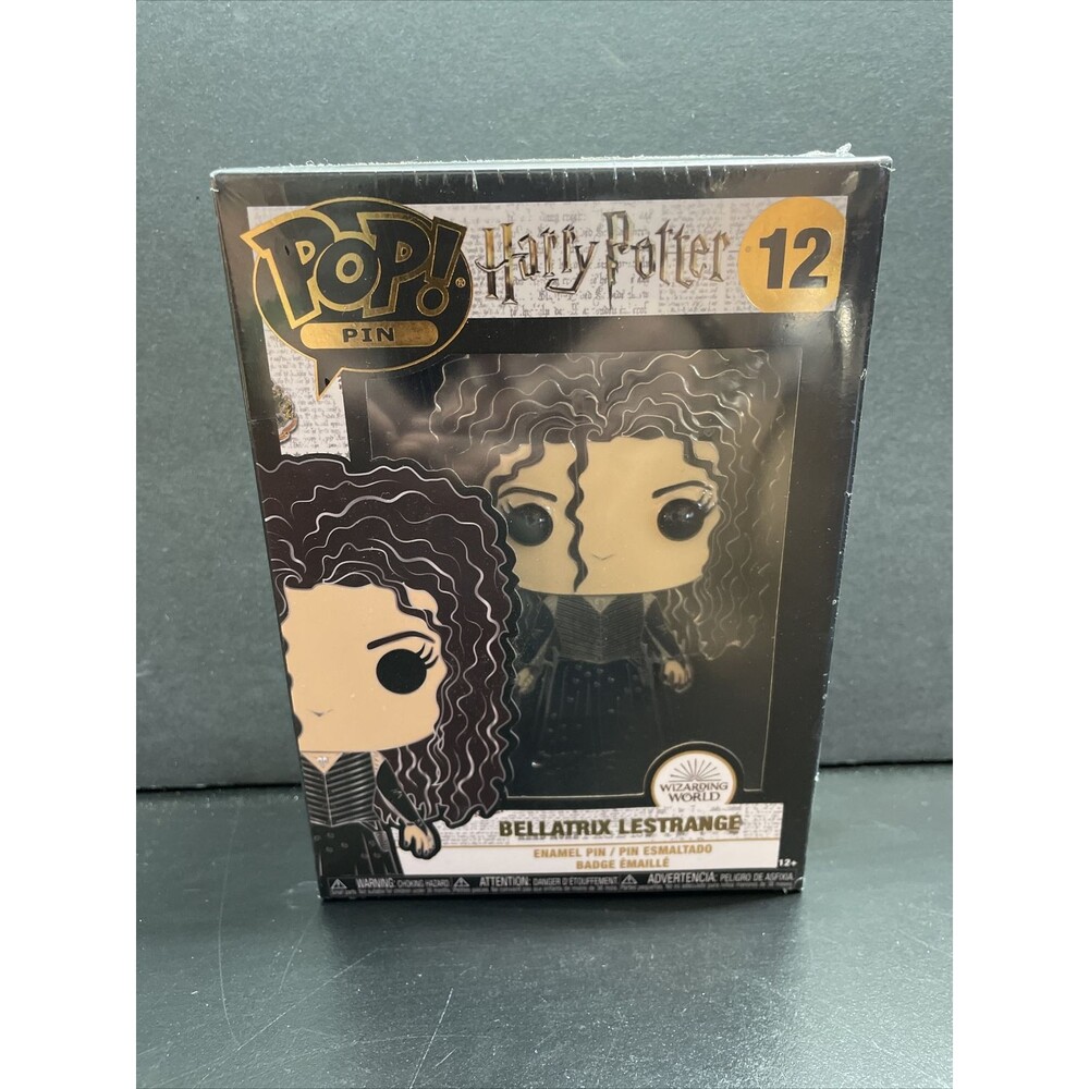 Funko Pop Pin Harry Potter Bellatrix Lestrange #12 New in Box